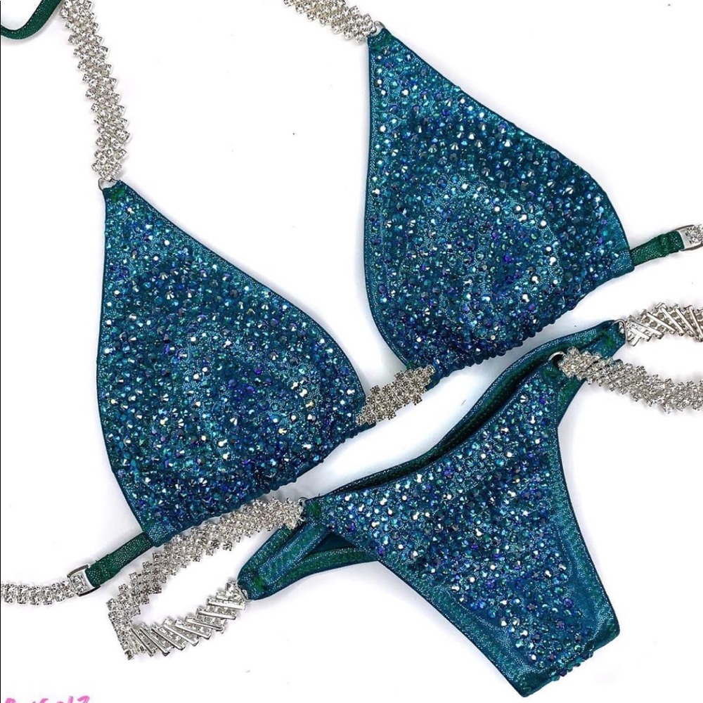 Toxic Angelz Blue Competiiton Suit